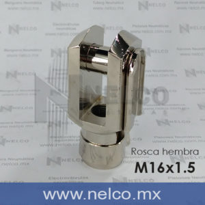 HORQUILLA Y M16x1.5 DE CILINDRO 50 MM 63 MM PARA SUJECION DE PISTON EN PROCESOS DE AUTOMATIZACION NEUMATICA EN GOMEZ PALACIOS LERDO DURANGO