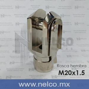 HORQUILLA Y M20x1.5 PARA FLECHA DE CILINDRO NEUMATICO ROSCA HEMBRA METRICA CON PERNO CLIP PARA CILINDRO 80 MM 100 MM ISO EN COATZACOALCOS XALAPA VERACRUZ