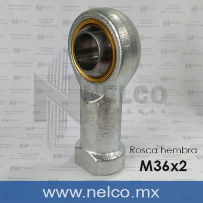 ROTULA DE OJO M36x2 PARA DIAMETRO DE CILINDRO 160 MM 200 MM ROSCA HEMBRA METRICA VARIAS MARCAS DE EQUIPO NEUMATICO EN CD JUAREZ CHIHUAHUA