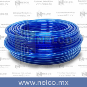 MANGUERA NEUMATICA 14 MM METRICO MILIMETRICO AZUL TUBING PARA AIRE NEUMATICO METRO ROLLO 100 METROS EN MONTERREY MANGUERA 14 MM